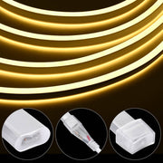 DIY 10ft Waterproof LED Neon Rope Light Warm White Replacement