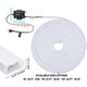 DIY Waterproof LED Neon Rope Light Warm White RF Remote
