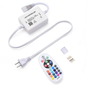 AC110V RF Remote + Controller for LED Neon Light Multi-Color