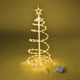 DIY 2ft Spiral Christmas Tree Small Battery Operated