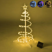 2' Spiral Christmas Tree Light Solar Powered