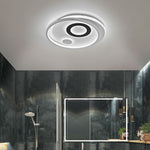 DIY 4-Circle Ring Ceiling Light Flush Mount with Remote