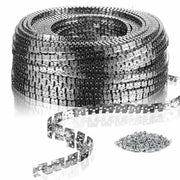 DIY 8x11mm Bendable Stainless Steel U Channel 328ft for LED Strips RGBW