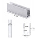 DIY Aluminum U Channel 8x12mm for RGBW LED Neon Rope Light