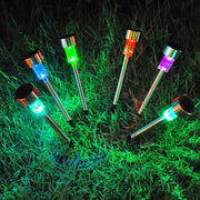 Outdoor Solar Powered Landscape Multicolor Lights 6ct/pk