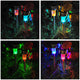 Outdoor Solar Powered Landscape Multicolor Lights 6ct/pk