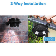 DIY Dusk to Dawn Wireless Solar LED Lights Waterproof 6ct/Pack