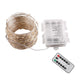 DIY LED String Light Remote Waterproof Christmas Light 66ft