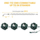 DIY 110V 5mm Light Strand LED String Light Commercial Grade(4x50ft)