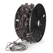 DIY Outdoor C9 Christmas Light Stringer with E17 Sockets 120V SPT-1W