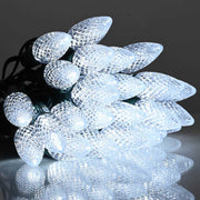 DIY Faceted C9 Replacement Christmas Light Bulbs E17 Base 25ct/pk