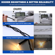DIY 40'x10' Outdoor Curtain String Light 120V