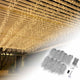 DIY 120V LED Icicle Lights (10x)29.5ft/ea, 9,000 5mm LEDs, 18" Drop Lengths
