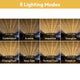 DIY 120V LED Icicle Lights (10x)29.5ft/ea, 9,000 5mm LEDs, 18" Drop Lengths