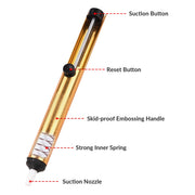 DIY Solder Sucker Remover Desoldering Pump Tool Gold