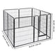 DIY 40" Tall Metal Dog Playpen Fence for Outdoor, Indoor, Camping
