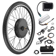 DIY 26 Inch 48v 1000w Ebike Conversion Kit Pedal Assist Front