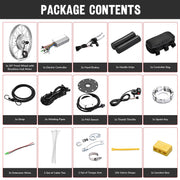 DIY 20 Inch 36v 750w E-Bike Hub Motor Conversion Kit Front