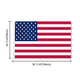 DIY US American Flag Star Stripe with hoisting grommets