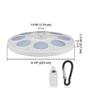 DIY Solar Flagpole Light Top Mounted D11/16"