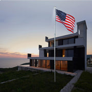 DIY Solar Flagpole Light Top Mounted D11/16"