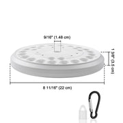 DIY Solar Light for Flag Pole Outdoor D9/16"