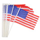 DIY 8"x5" Mini American Flags on Stick for Yard Bulk(12ct or 24ct)