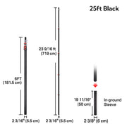 DIY Aluminum Antenna Mounting Pole