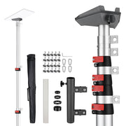 DIY Telescoping Pole with Dish & Ladder Mount for Starlink Mini