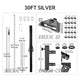 DIY Telescoping Pole with Dish & Ladder Mount for Starlink Mini