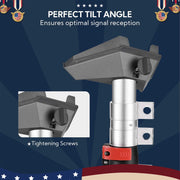 DIY Aluminum Telescoping Starlink Pole Mini Pipe Mount, Tailgating