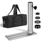 DIY 20 ft Aluminum Telescoping Flag Pole Kit with Tailgating