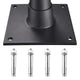 DIY Metal Deck Mount Flagpole Base D2 3/8", H16"