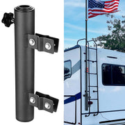 DIY RV Ladder Mounted Flagpole Holder for 1" to 2 3/8" Pole