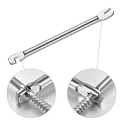 DIY T316 Left Right Swage Lag Screw for 1/8" Deck Stair Post 30Pairs