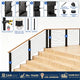 DIY Railing Post - 2x2x36in T304 Stainless Steel Level Post 16-Gauge