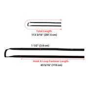 DIY 1.5in x 10ft Self-Grip Lashing Straps Tie-Down Straps 2ct.