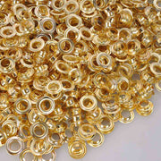 DIY 3/8" #2 Brass Grommets and Washers Pack 1000