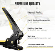 DIY Handheld Grommet Press 3in1 Dies with Copper Grommets & Washers