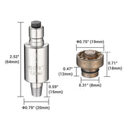 DIY #2 Self-Piercing Grommet Dies for Semi-Auto Grommet Machines
