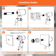 DIY Square Knockout Punch for 11-gauge Sheet Steel Holes 1 3/4"