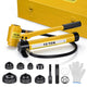 DIY 10-Ton Hydraulic Punch Driver Tool Kit w/ 6 Dies