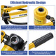 DIY 10-Ton Hydraulic Punch Driver Tool Kit w/ 6 Dies