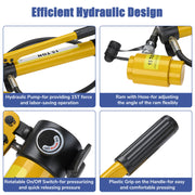 DIY 15-Ton Hydraulic Punch Driver Tool Kit w/ 10 Dies