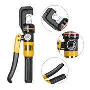 DIY 10-Ton Hydraulic Cable Wire Crimp Tool with 9 Dies