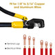 DIY 10-Ton Hydraulic Cable Wire Crimp Tool with 9 Dies