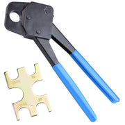 DIY 3/4" Pex Crimp Tool with Gauge Blue Red Optional