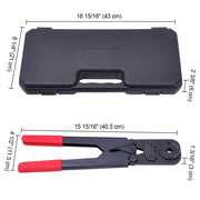 DIY 3/8" 1/2" 5/8" 3/4" 1" Pex Crimp Tool Kit