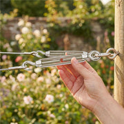 DIY 1/4" x 4" Wire Rope Turnbuckles Hook & Eye 304Stainless