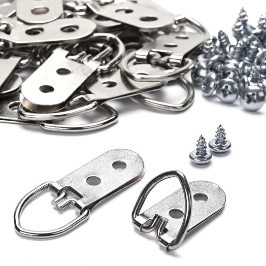 DIY 20ct. Picture Frame D-Rings with Screws